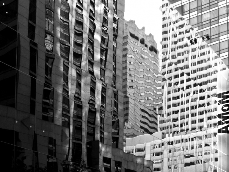 Luci e geometrie a New York © Anna Koj
